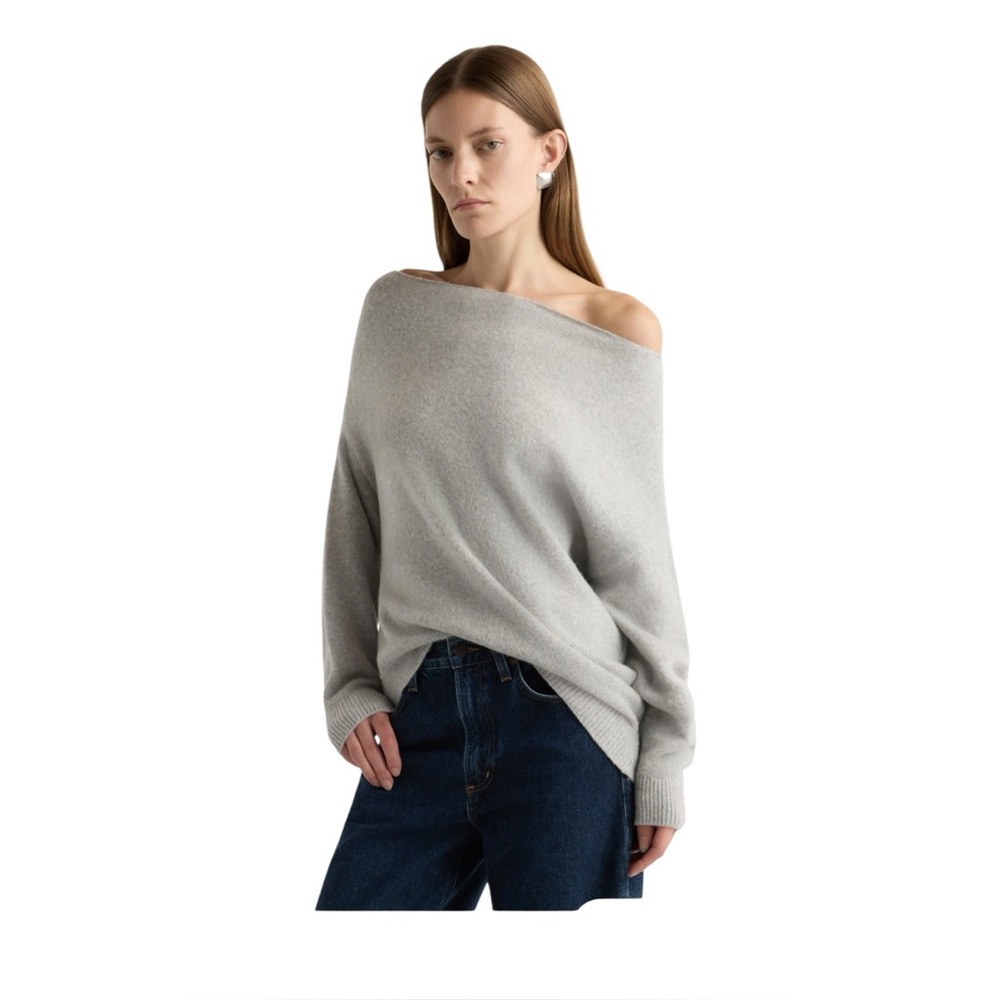 Modern Citizen Iris Off Shoulder Wool Blend Sweater